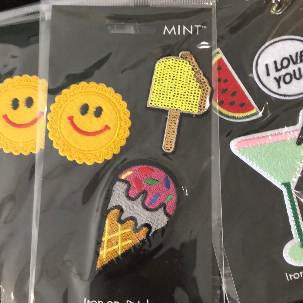Iron on patches fun‎ and colorful designs